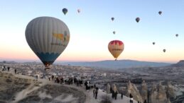 Nevşehir’de geçen yıl sıcak hava balonu rekoru kırıldı