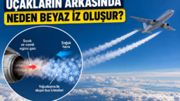 Uçakların Arkasında Neden Beyaz İz Oluşur?