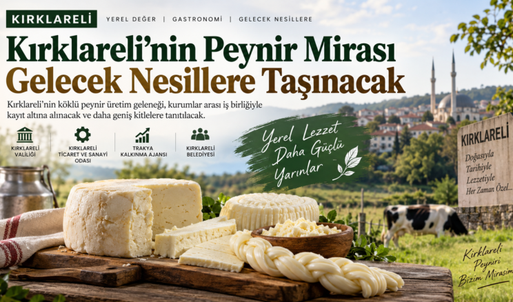 Kırklareli’nin Peynir Mirası Gelecek Nesillere Taşınacak