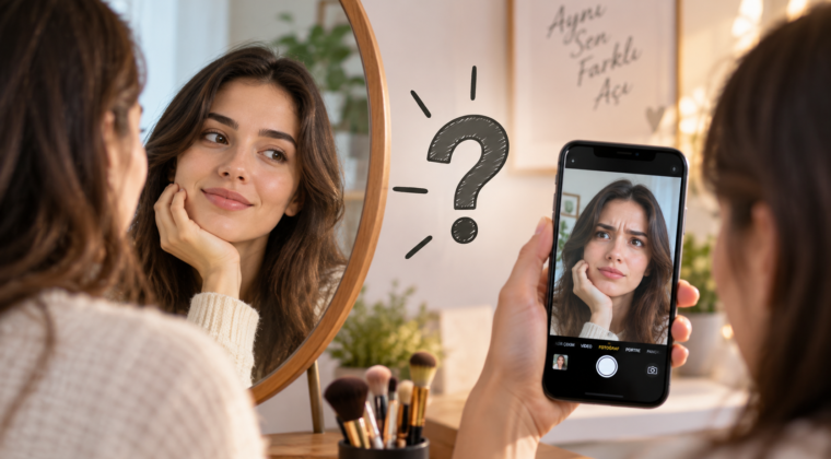 Neden Aynalar Bizi Fotoğraflardan Farklı Gösterir?