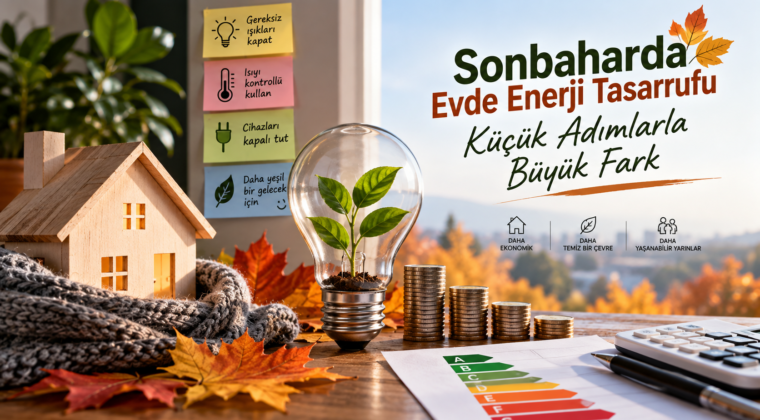 Sonbaharda Evde Enerji Tasarrufu Nasıl Yapılır?
