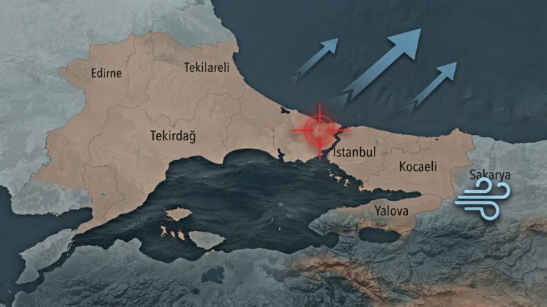 Trakya Hava Durumu : Bugün İçin Fırtına Uyarısı