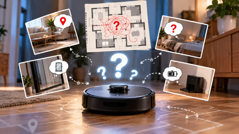 Robot Süpürge Haritayı Neden Bozar veya Evi Unutur?