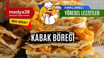 Kırklareli | Yöresel Lezzetler | Kabak Böreği